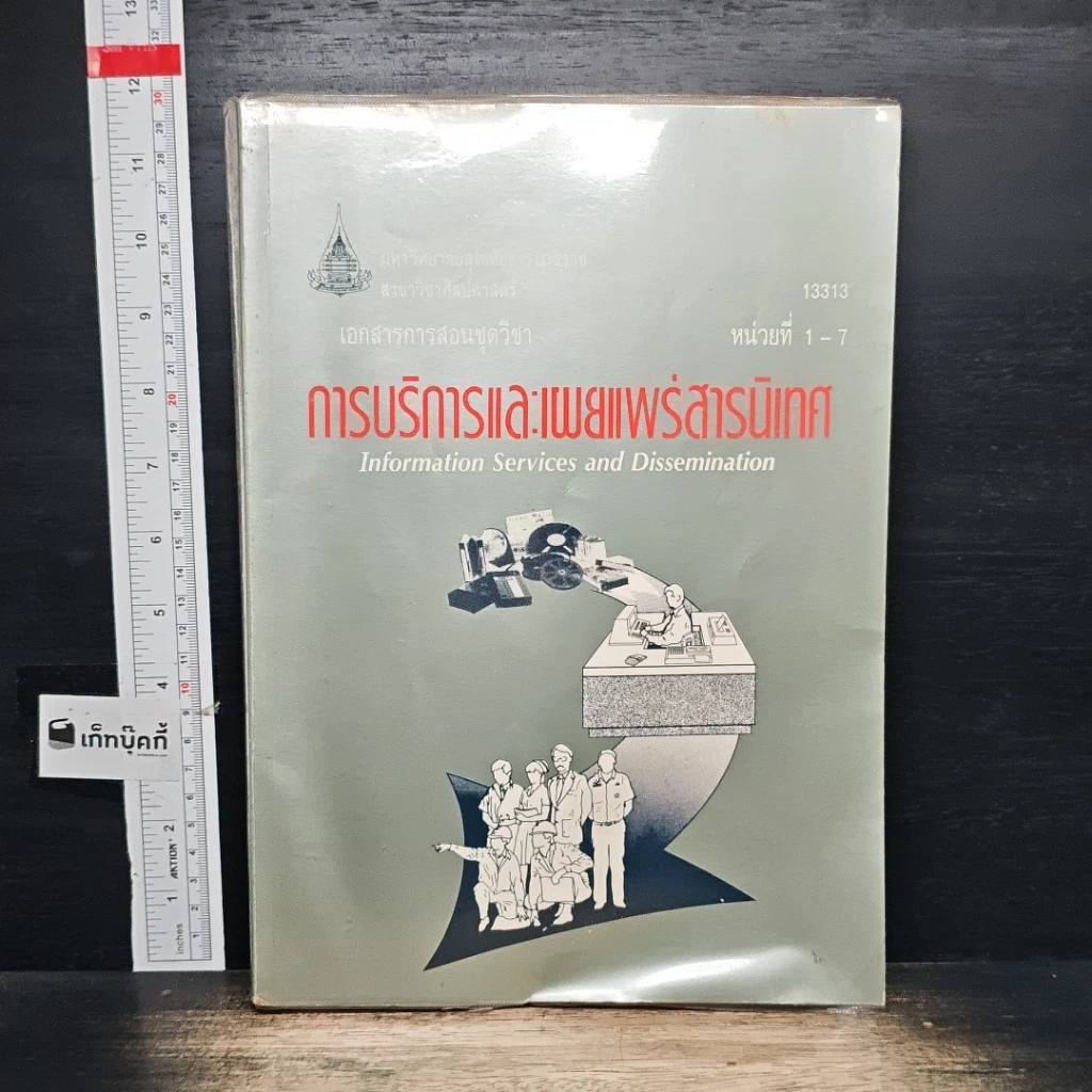 หนังสือ การบริการและเผยแพร่สารนิเทศ หน่วยที่ 1-7 รูปที่ 1