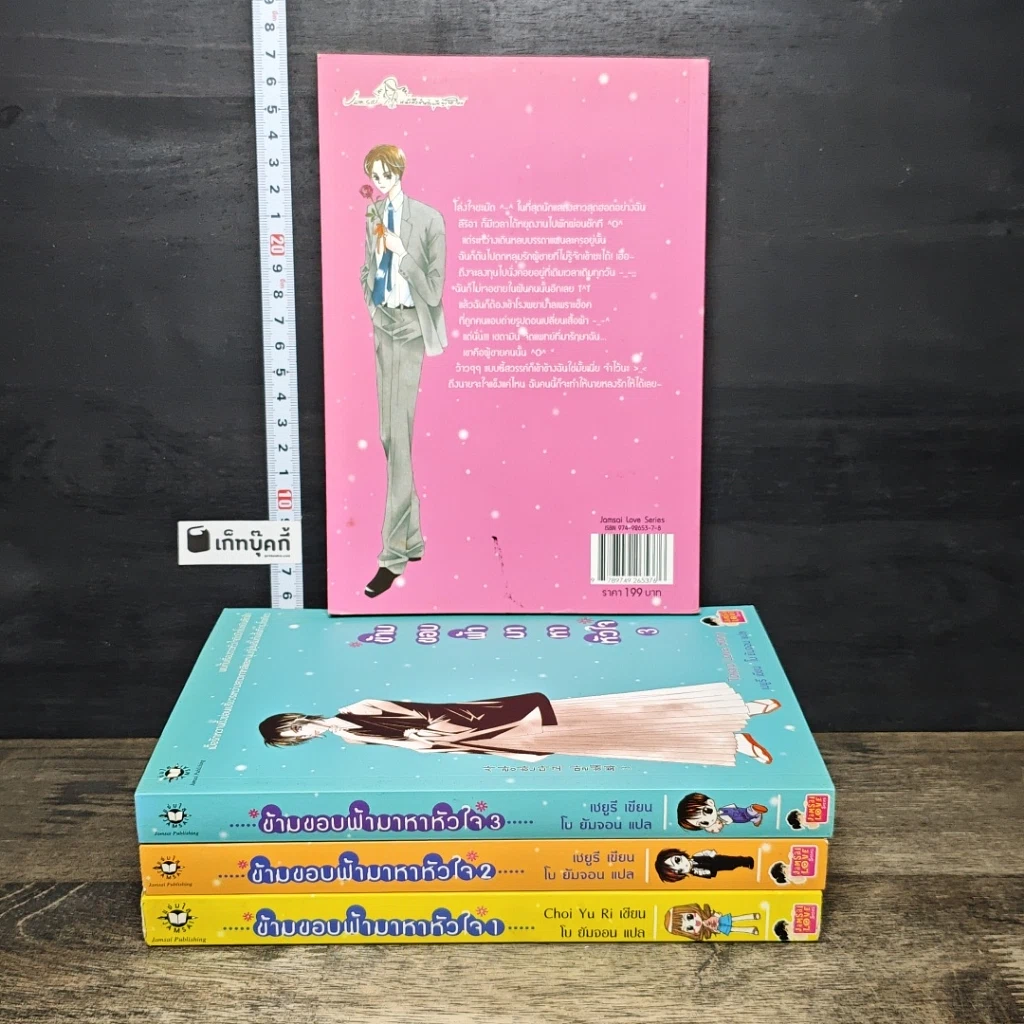 หนังสือ ข้ามขอบฟ้ามาหาหัวใจ 4 เล่มจบ รูปที่ 2