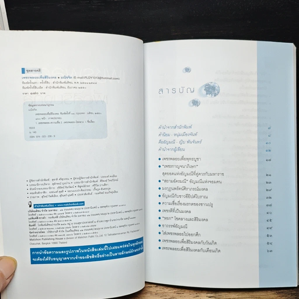 หนังสือ เพชรพลอยเพื่อสิริมงคล ความงามและความเชื่อแห่งอัญมณี รูปที่ 6
