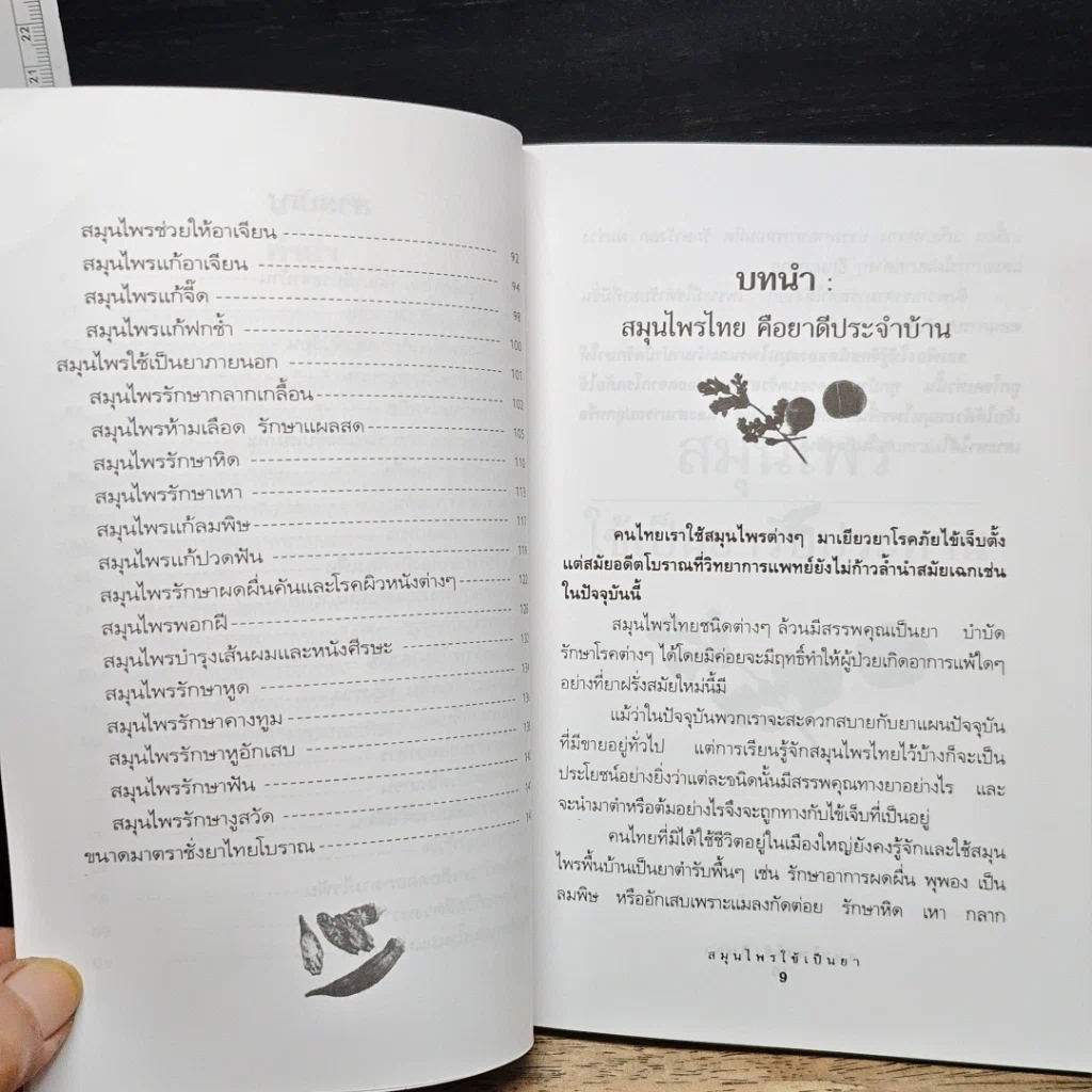 หนังสือ สมุนไพรใช้เป็นยา รูปที่ 8