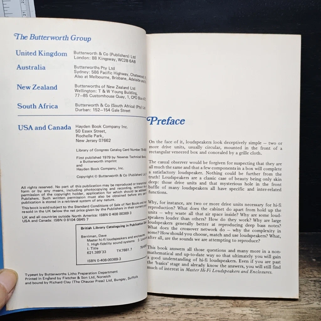 หนังสือ Master Hi-Fi Loudspeakers and Enclosures รูปที่ 6