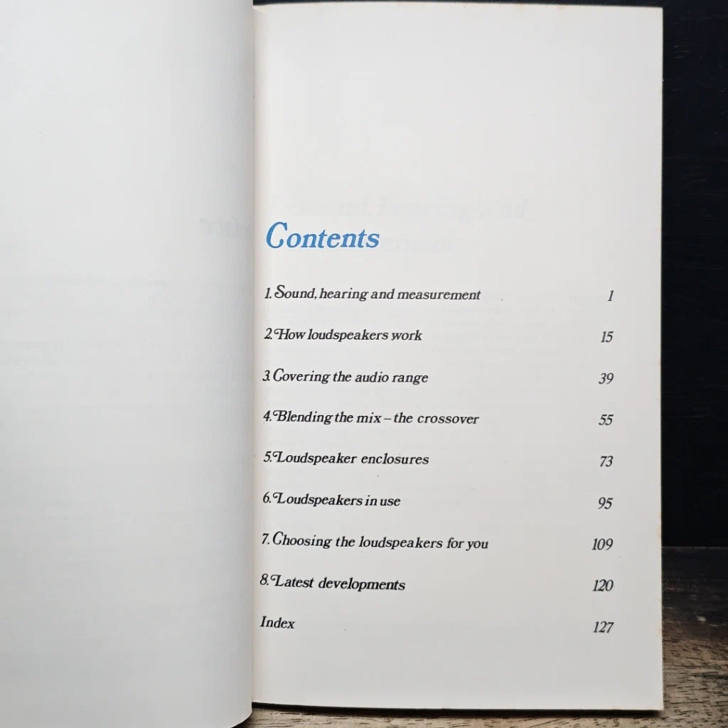 หนังสือ Master Hi-Fi Loudspeakers and Enclosures รูปที่ 7