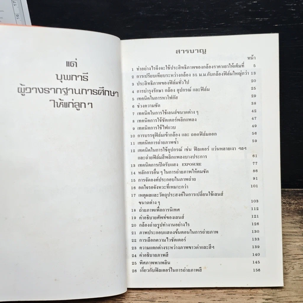 หนังสือ เทคนิคการถ่ายภาพ รูปที่ 6