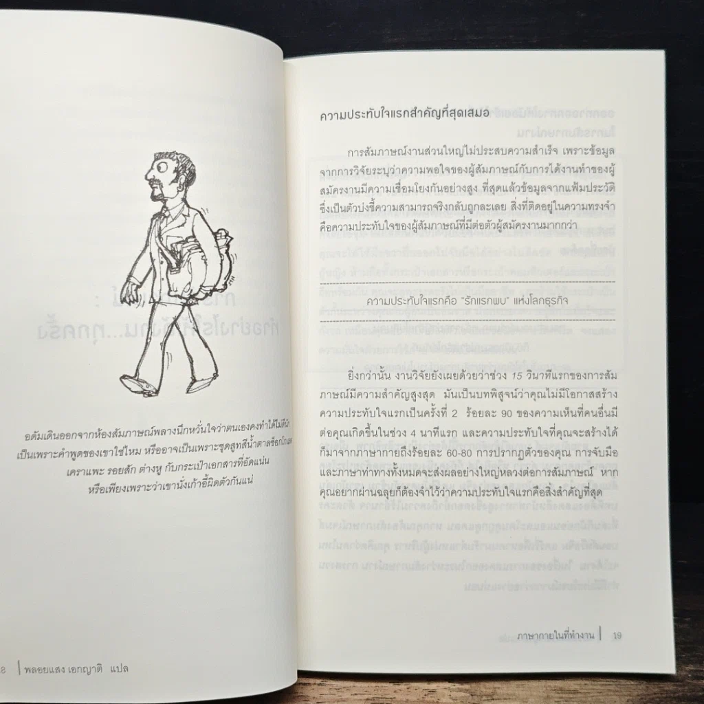 หนังสือ ภาษากายในที่ทำงาน Body Lauguage in the Work Place รูปที่ 8