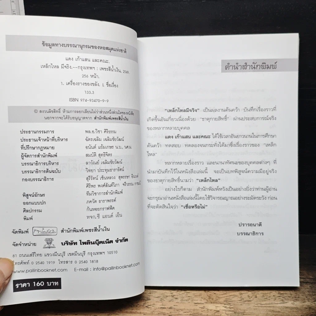 หนังสือ เหล็กไหลมีจริง รูปที่ 6