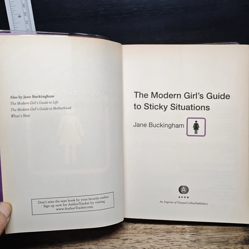 หนังสือ The Modern Girl's Guide to Sticky Situations รูปที่ 6