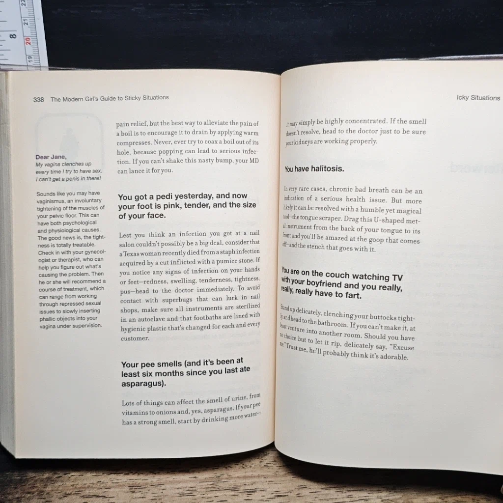 หนังสือ The Modern Girl's Guide to Sticky Situations รูปที่ 10