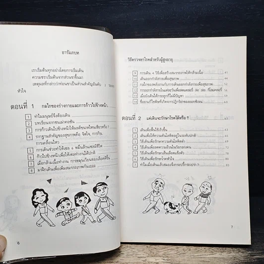 หนังสือ เดินเพื่อสุขภาพ รูปที่ 8
