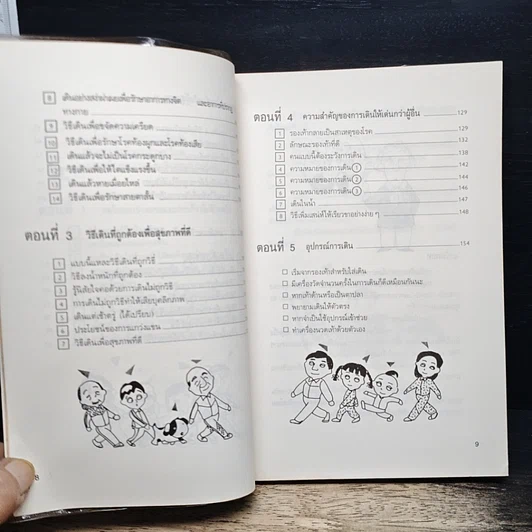 หนังสือ เดินเพื่อสุขภาพ รูปที่ 9