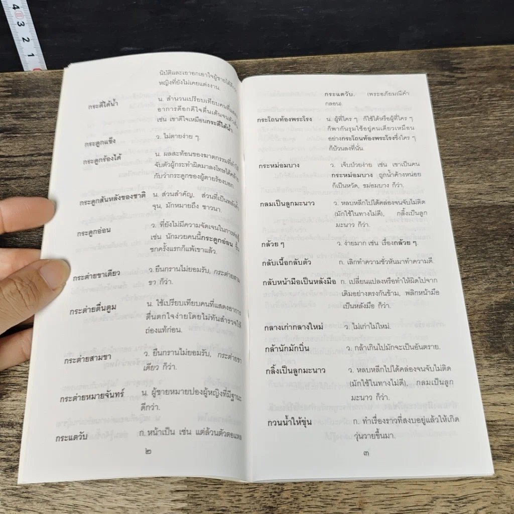 หนังสือ ภาษิต คำพังเพย สำนวนไทย ฉบับราชบัณฑิตยสถาน รูปที่ 7