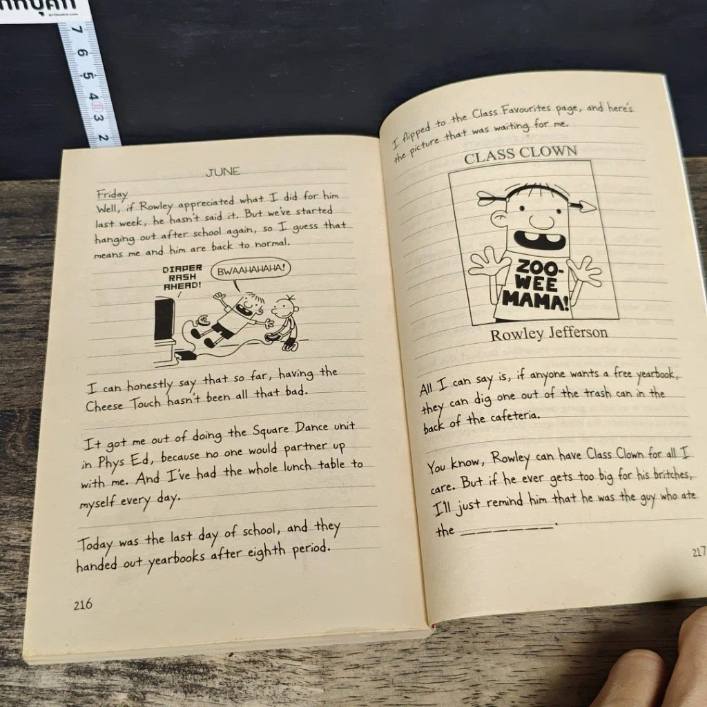 หนังสือ Diary of a Wimpy Kid รูปที่ 8