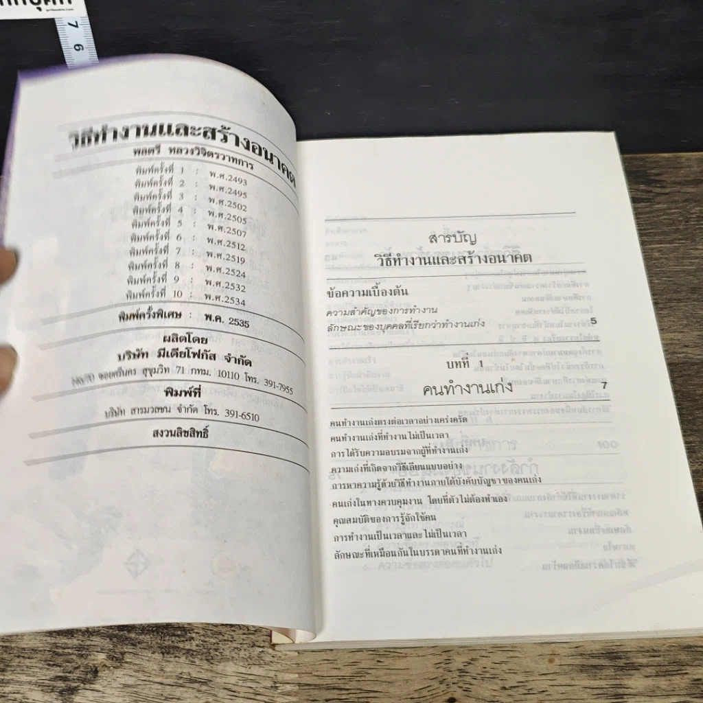 หนังสือ วิธีทำงานและสร้างอนาคต รูปที่ 7