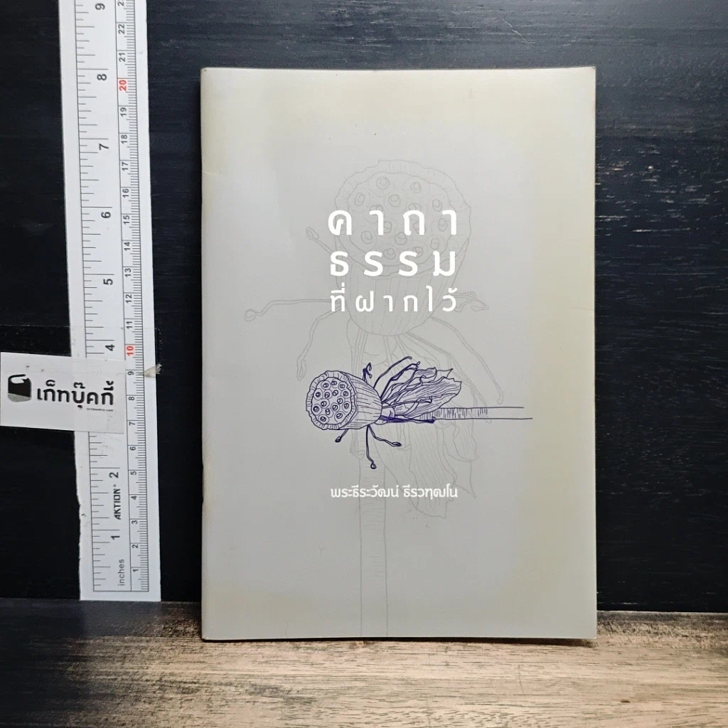 หนังสือ คาถาธรรมที่ฝากไว้ รูปที่ 1