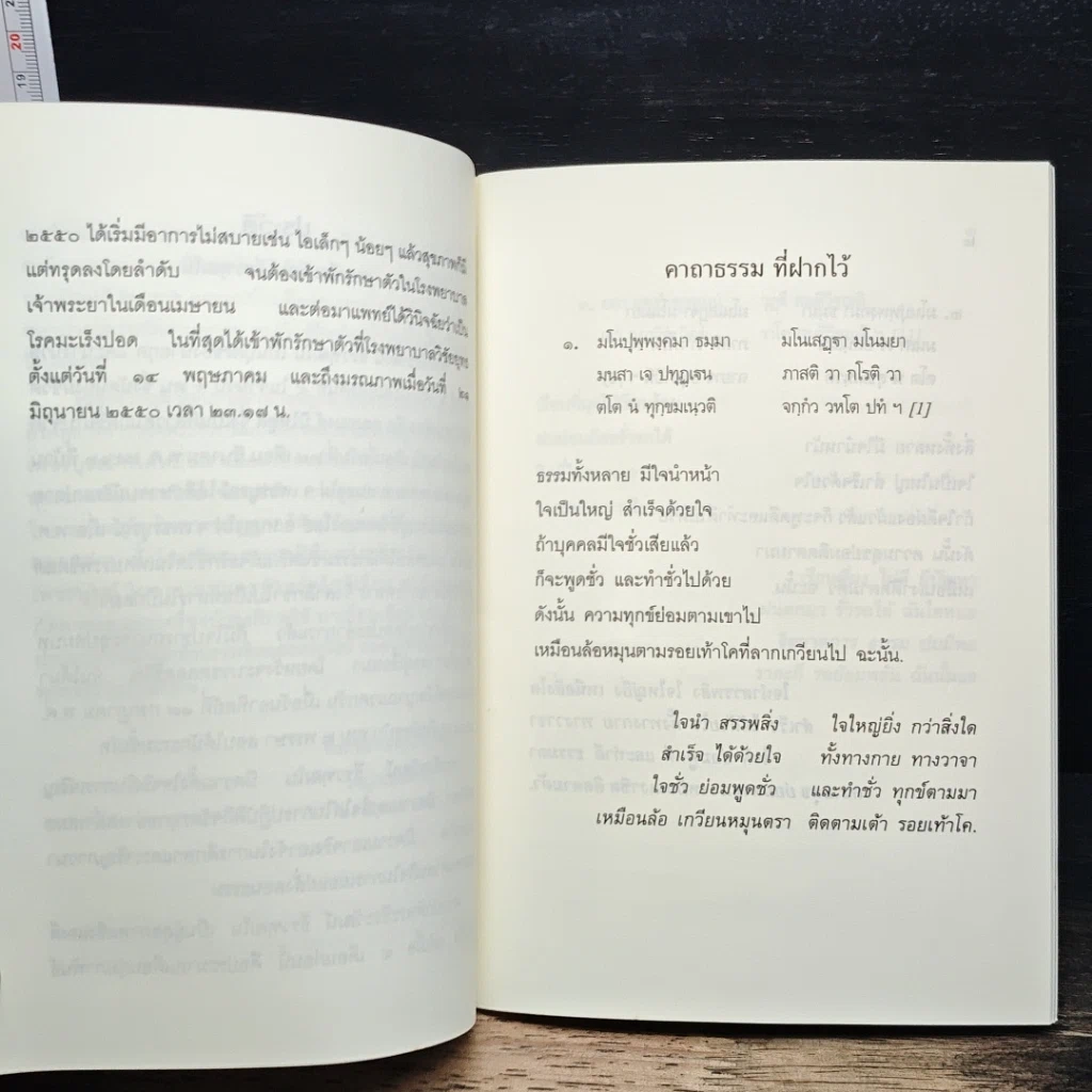 หนังสือ คาถาธรรมที่ฝากไว้ รูปที่ 8