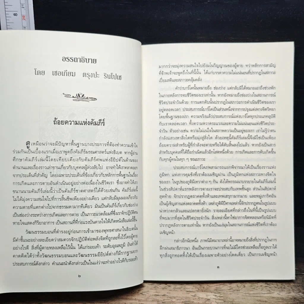หนังสือ คัมภีร์มรณศาสตร์แห่งธิเบต รูปที่ 8