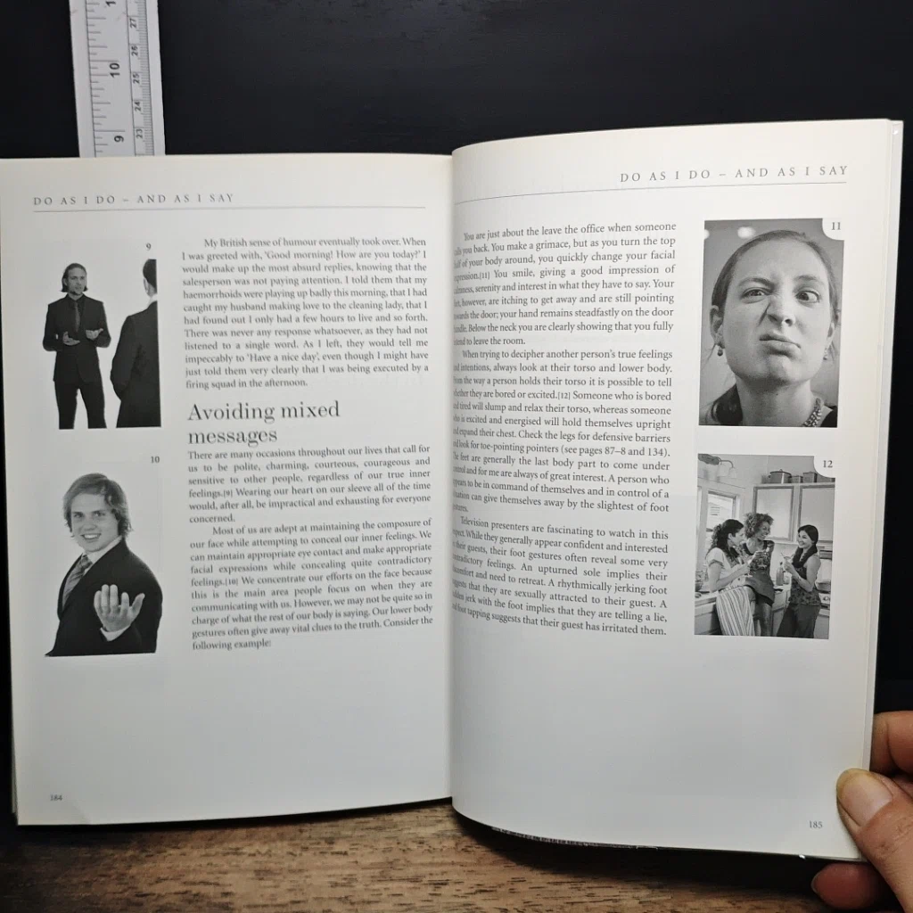 หนังสือ The Picture Book of Body Language รูปที่ 10
