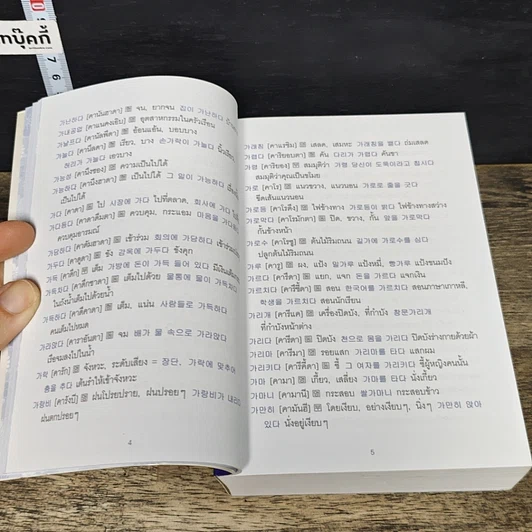 หนังสือ พจนานุกรม เกาหลี-ไทย / ไทย-เกาหลี รูปที่ 7