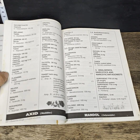 หนังสือ เภสัชตำรับ โรงพยาบาลราชวิถี 2540 รูปที่ 7
