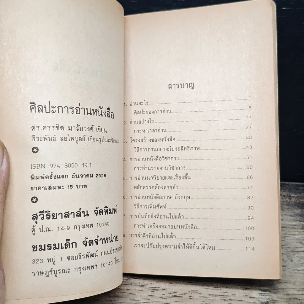 หนังสือ ศิลปะการอ่านหนังสือ รูปที่ 6