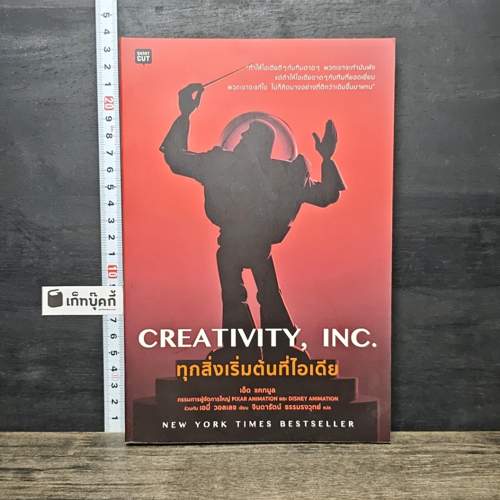หนังสือ Creativity, Inc. ทุกสิ่งเริ่มต้นที่ไอเดีย รูปที่ 1