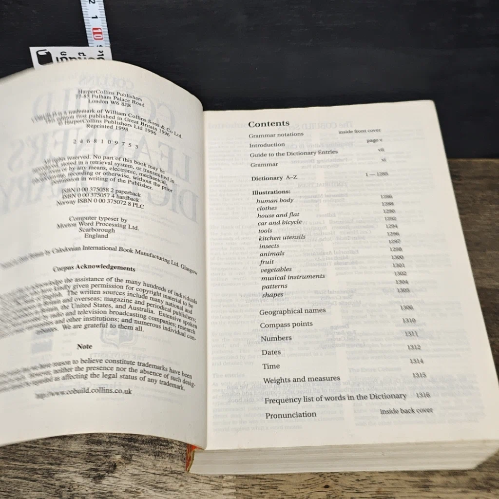 หนังสือ Collins Cobuild Learner's Dictionary รูปที่ 6