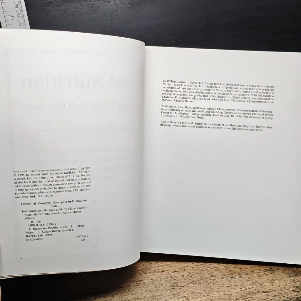 หนังสือ Total Nutrition: The Only Guide You'll Ever Need รูปที่ 6