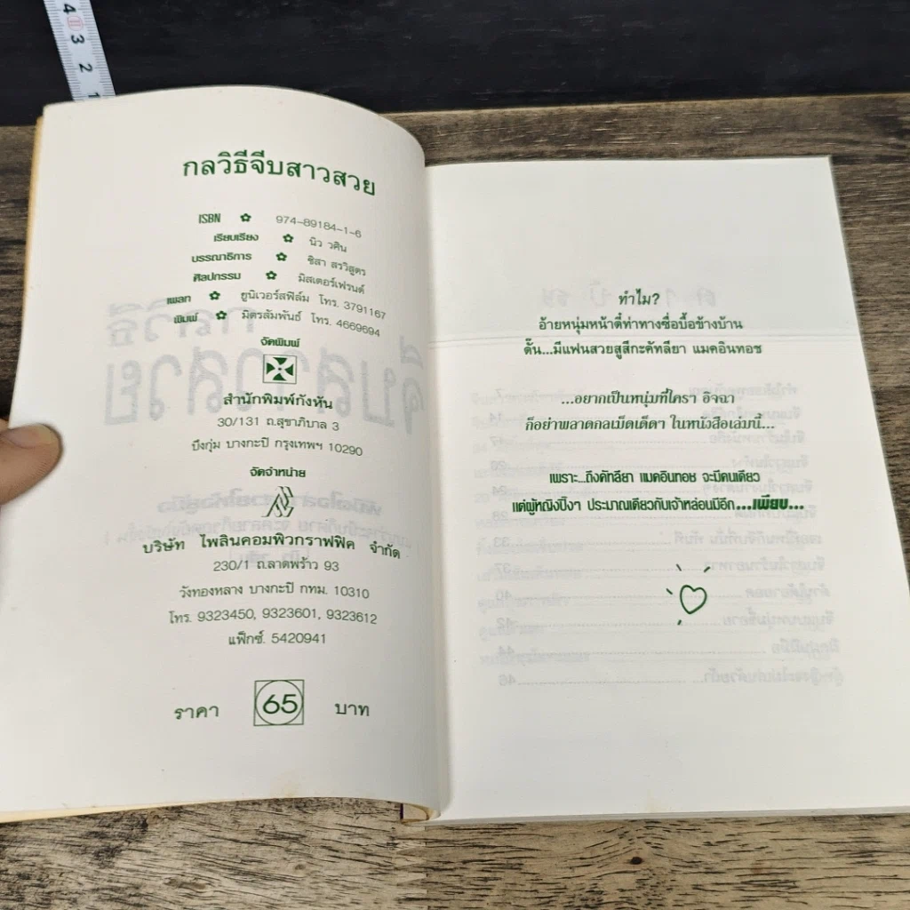 หนังสือ กลวิธีจีบสาวสวย รูปที่ 6