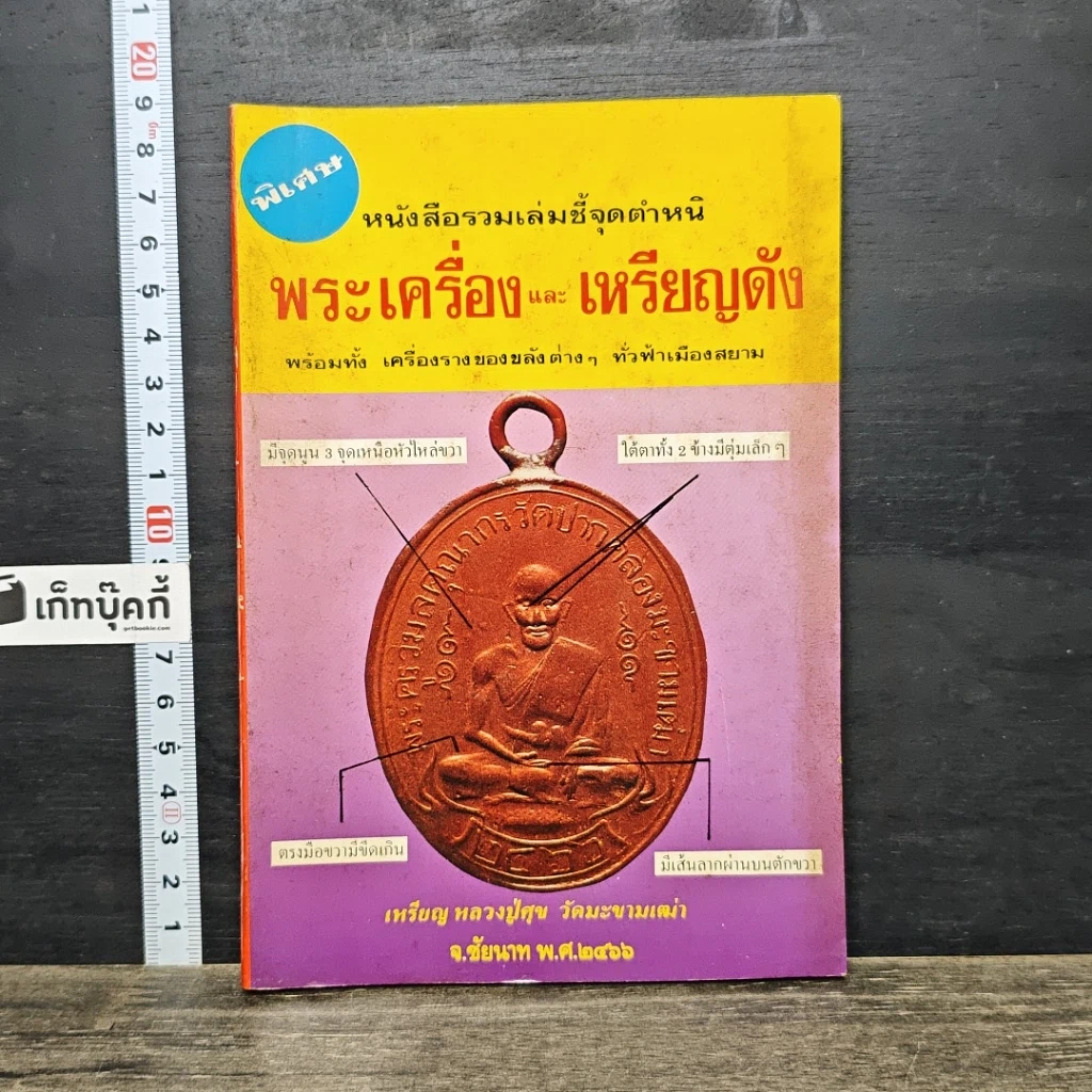 หนังสือ รวมเล่มชี้จุดตำหนิ พระเครื่องและเหรียญดัง รูปที่ 1