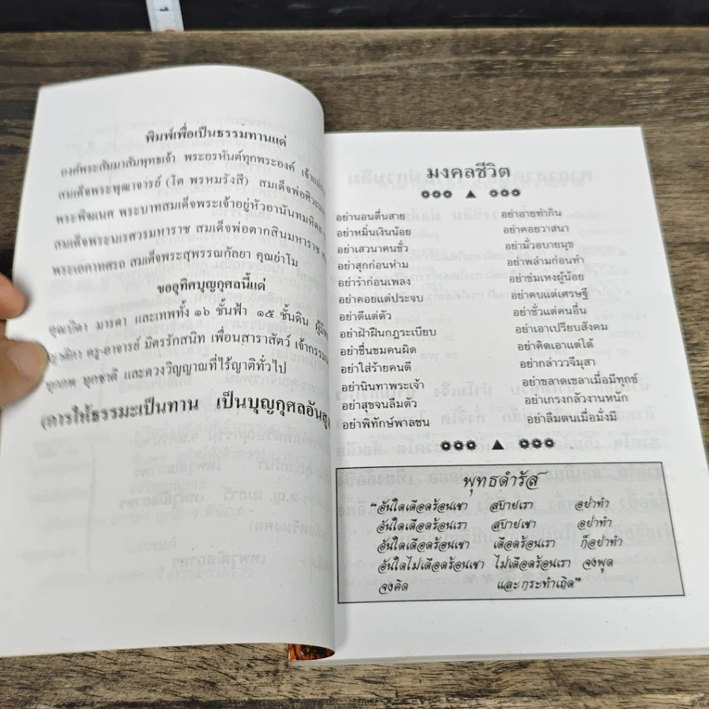 หนังสือ ยอดพระกัณฑ์ไตรปิฎก พระคาถาชินบัญชรและมหามงคลคาถา รูปที่ 6