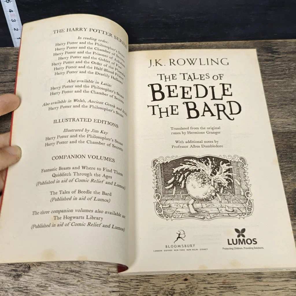 หนังสือ The Tales of Beedle the Bard รูปที่ 6