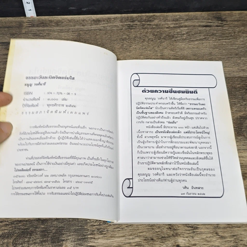 หนังสือ ธรรมะวันละนิดจิตแจ่มใส รูปที่ 6