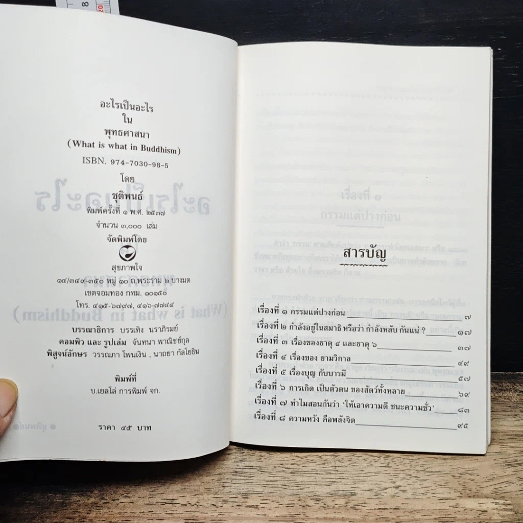 หนังสือ อะไรเป็นอะไรในพุทธศาสนา รูปที่ 6