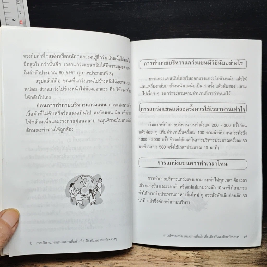 หนังสือ กายบริหารแกว่งแขนและการดื่มน้ำ เพื่อ..ป้องกันและรักษาโรคต่างๆ รูปที่ 8