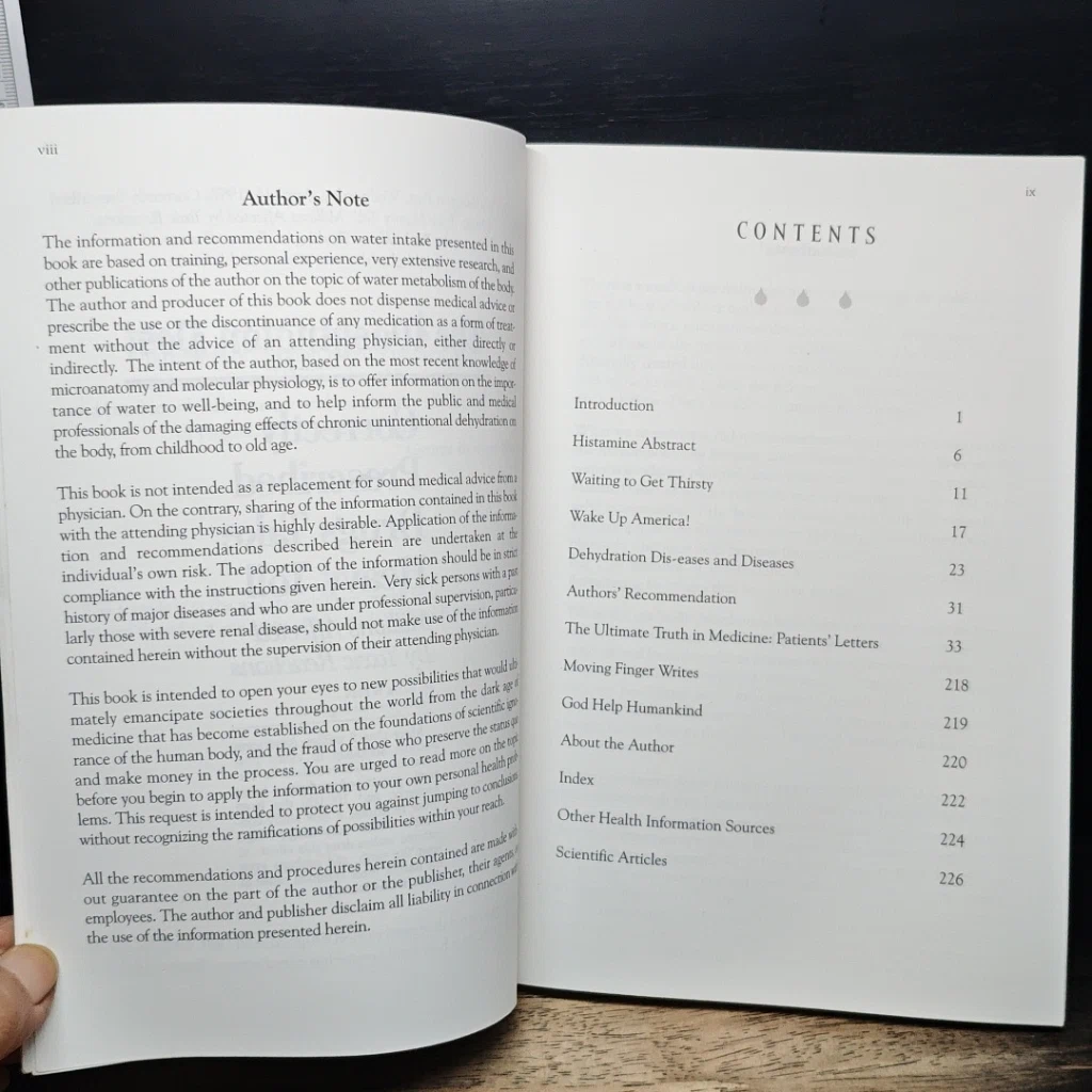 หนังสือ Water Cures: Drugs Kill รูปที่ 7