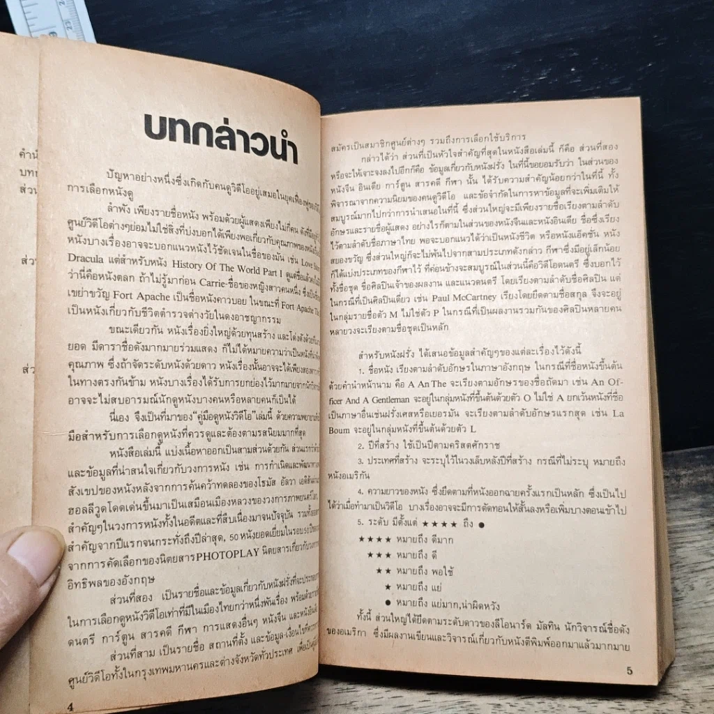 หนังสือ คู่มือดูหนังวิดีโอ รูปที่ 7