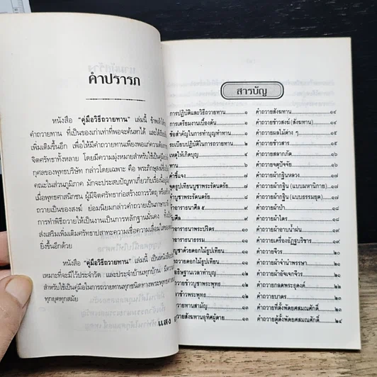 หนังสือ คู่มือวิธีถวายทาน ฉบับสมบูรณ์ยุคใหม่ รูปที่ 6