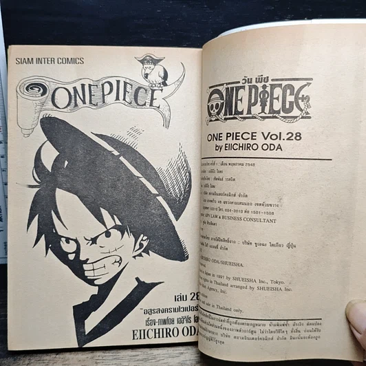 หนังสือ One Piece วันพีช วันพีซ เล่ม 28 รูปที่ 7