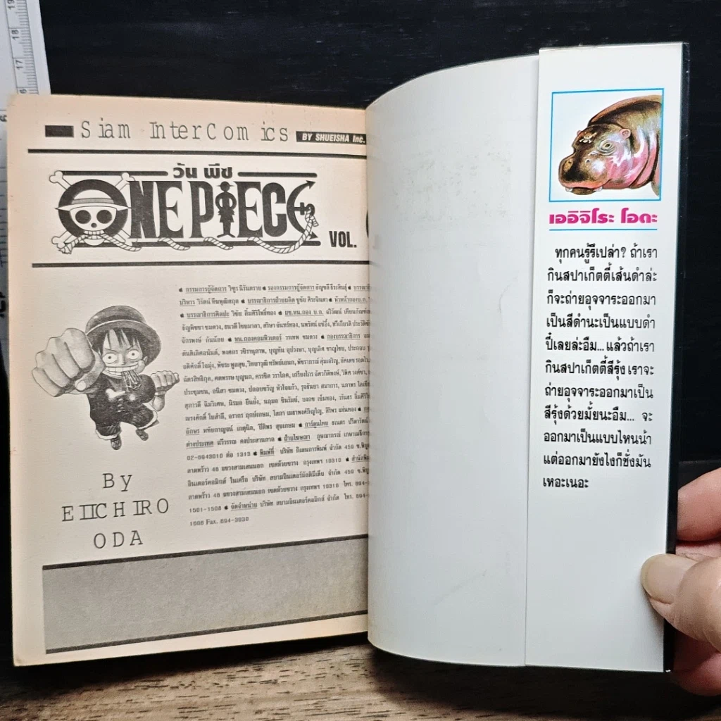 หนังสือ One Piece วันพีช วันพีซ เล่ม 6 รูปที่ 6