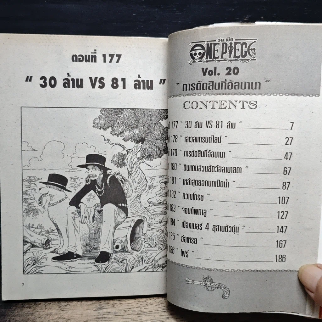หนังสือ One Piece วันพีช วันพีซ เล่ม 20 รูปที่ 8