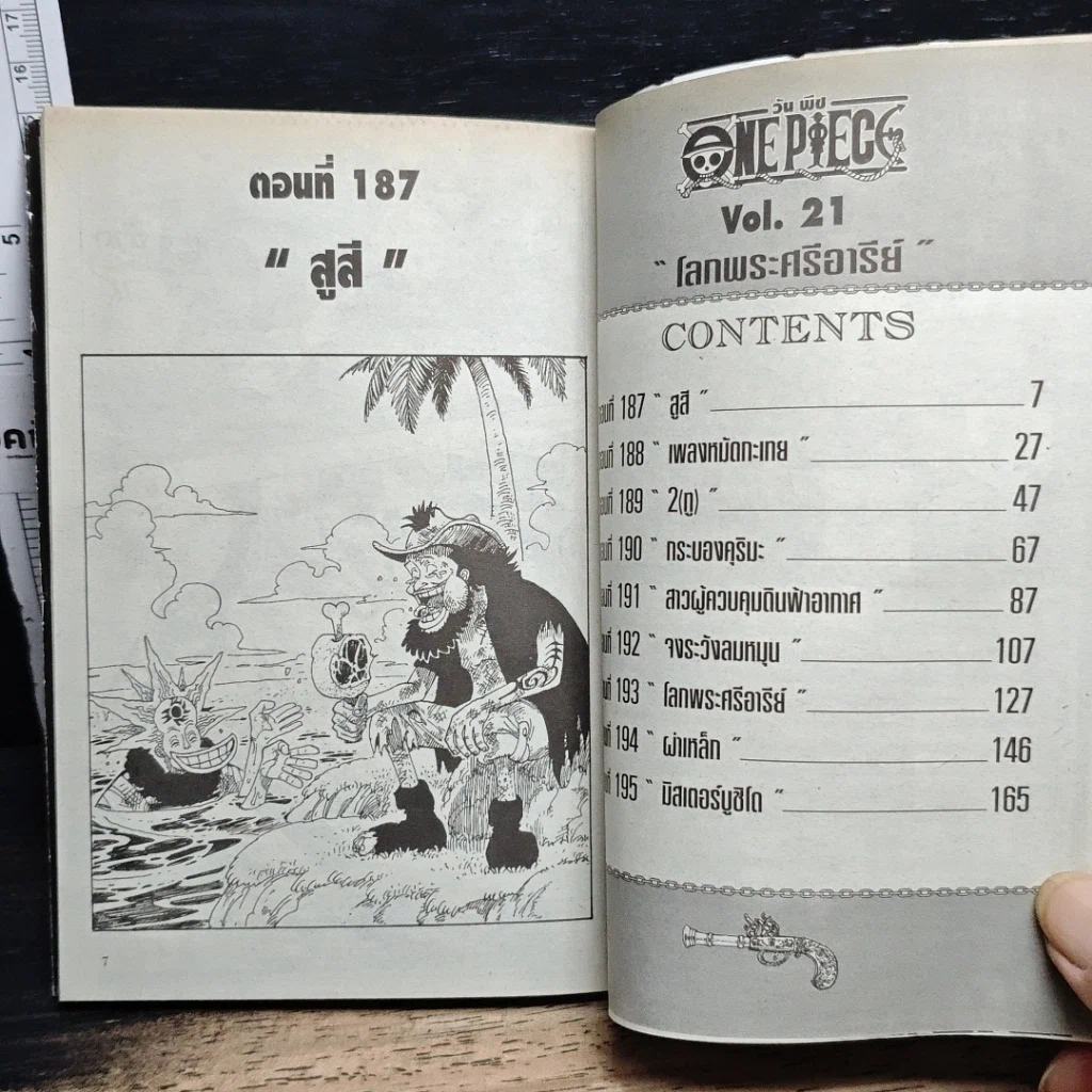 หนังสือ One Piece วันพีช วันพีซ เล่ม 21 รูปที่ 8