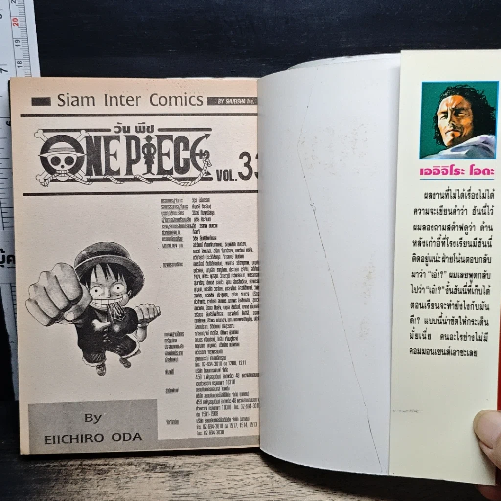 หนังสือ One Piece วันพีช วันพีซ เล่ม 33 รูปที่ 6