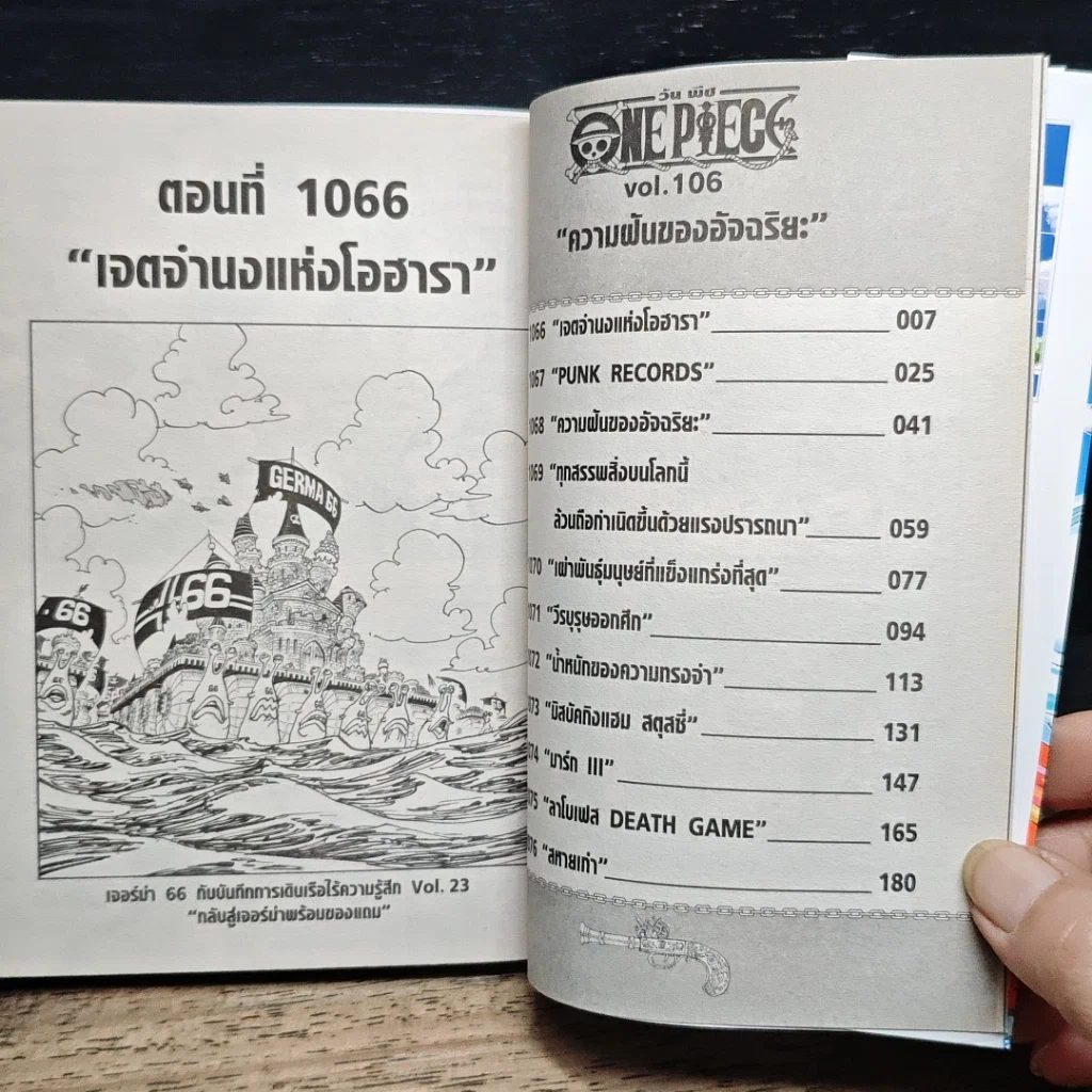หนังสือ One Piece วันพีช วันพีซ เล่ม 106 รูปที่ 7