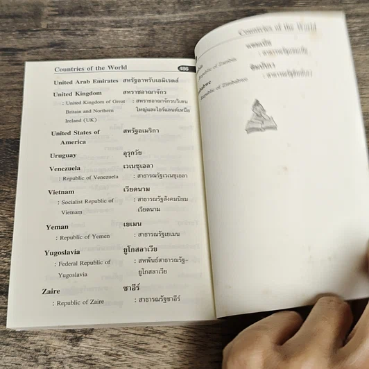 หนังสือ Dictionary English-Thai รูปที่ 9