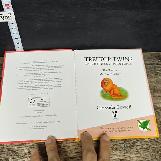 หนังสือ Treetop Twins Wilderness Adventures รูปที่ 6