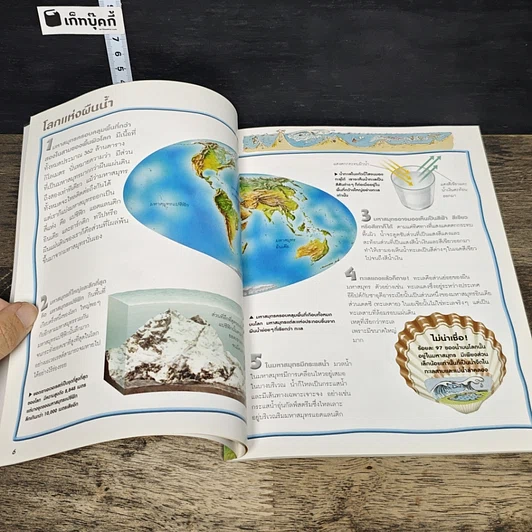 หนังสือ 100 เรื่องน่ารู้เกี่ยวกับมหาสมุทร รูปที่ 7