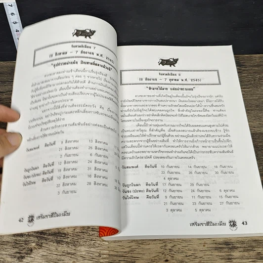 หนังสือ เสริมราศี ปีมะเมีย พ.ศ.2545 รูปที่ 7