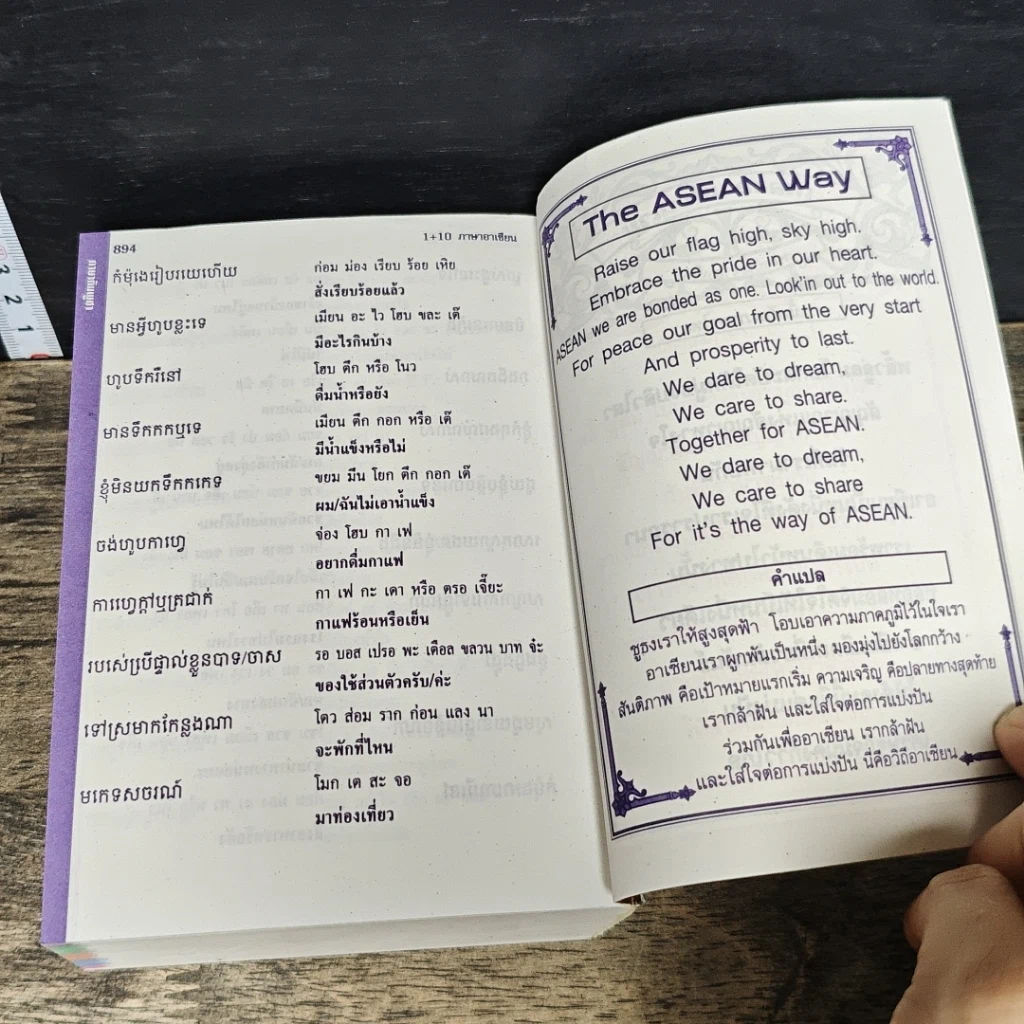 หนังสือ Dictionary Asean 1+10 ภาษาอาเซียน รูปที่ 8