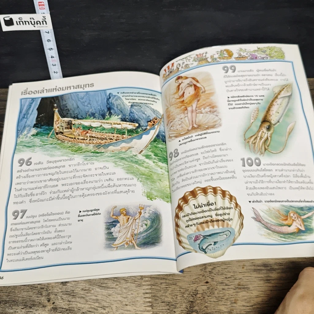 หนังสือ 100 เรื่องน่ารู้เกี่ยวกับมหาสมุทร รูปที่ 8