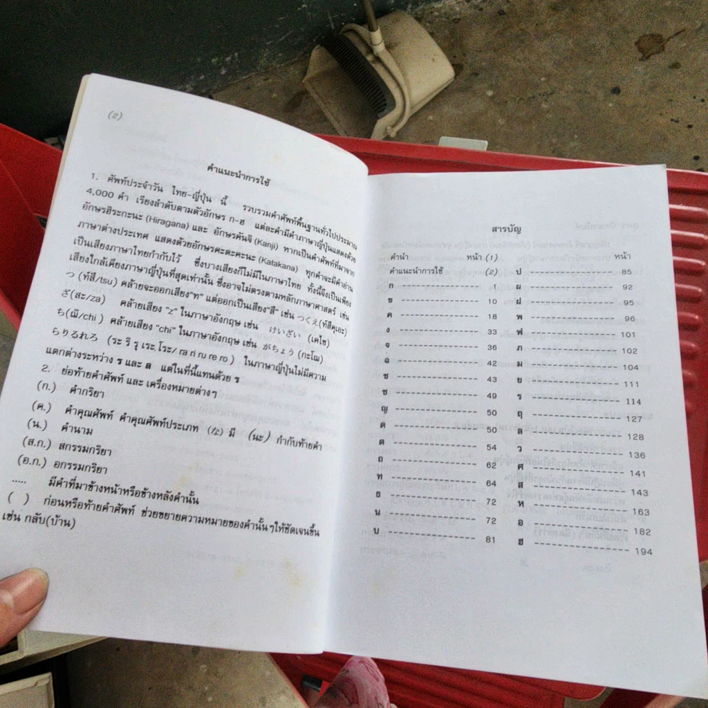 หนังสือ ศัพท์ประจำวันไทย-ญี่ปุ่น - สุภา ปัทมานันท์ รูปที่ 7
