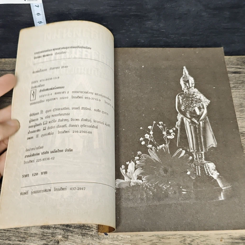 หนังสือ บทสวดมนต์และพุทธศาสนสุภาษิต ฉบับนักเรียน รูปที่ 6